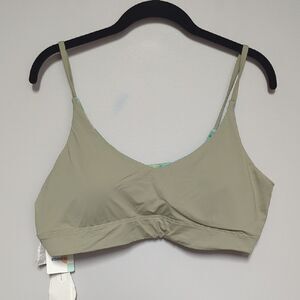 NWT Prana Women's Olive Reversible Swim Top